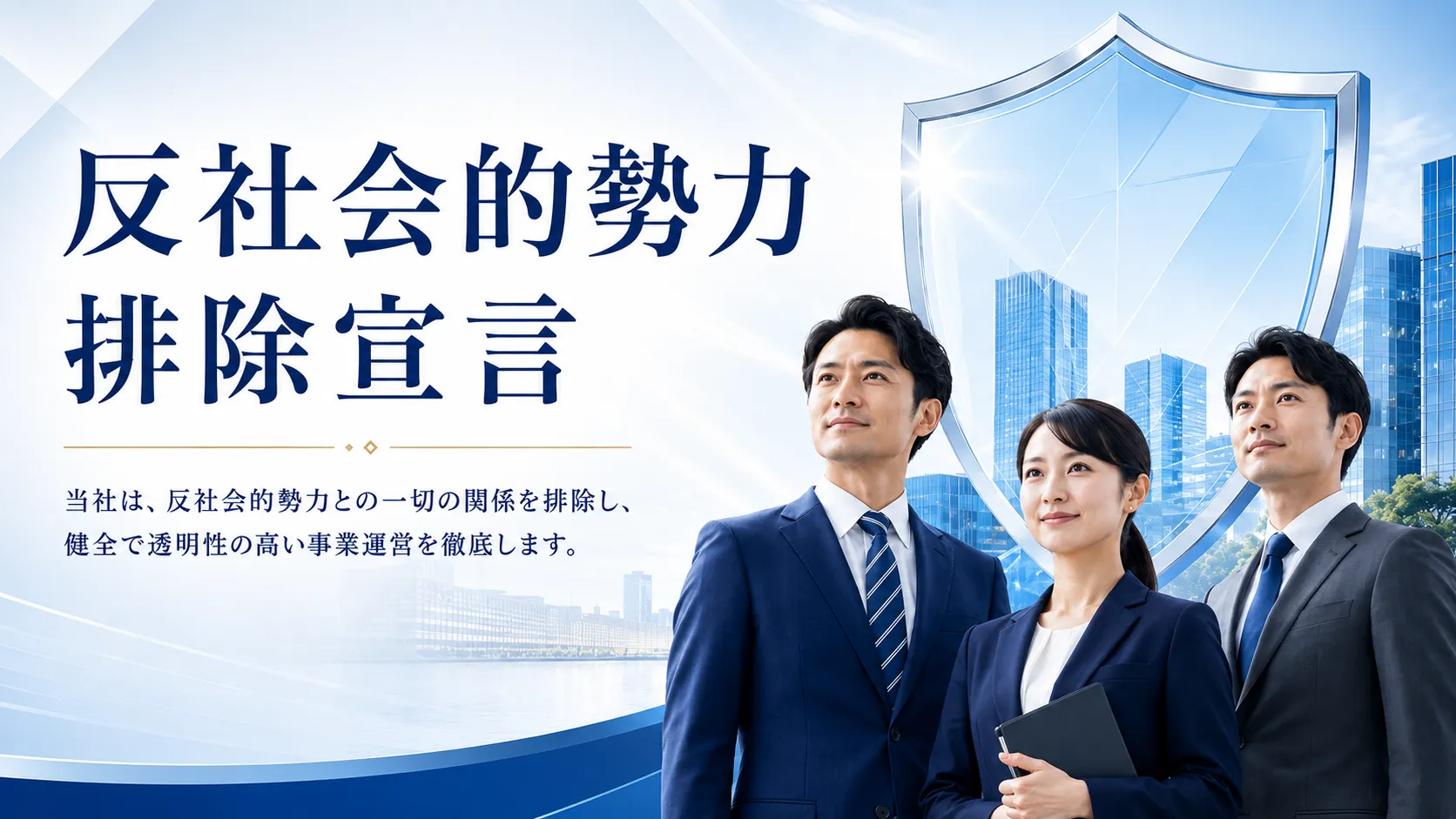 反社会的勢力排除宣言